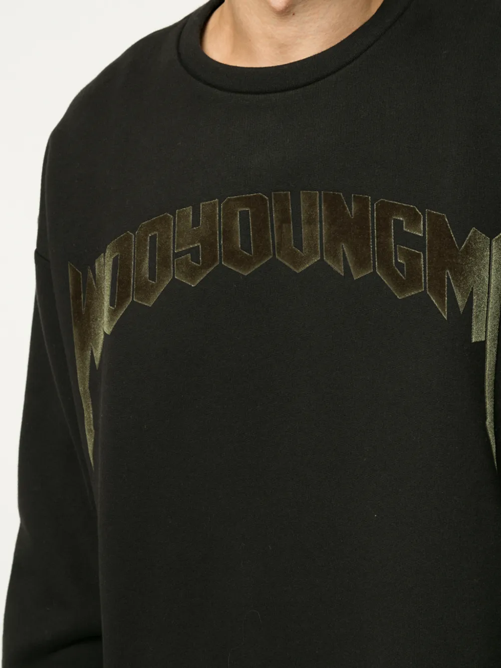Wooyoungmi logo sweatshirt Zwart
