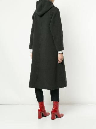 oversized hooded coat展示图