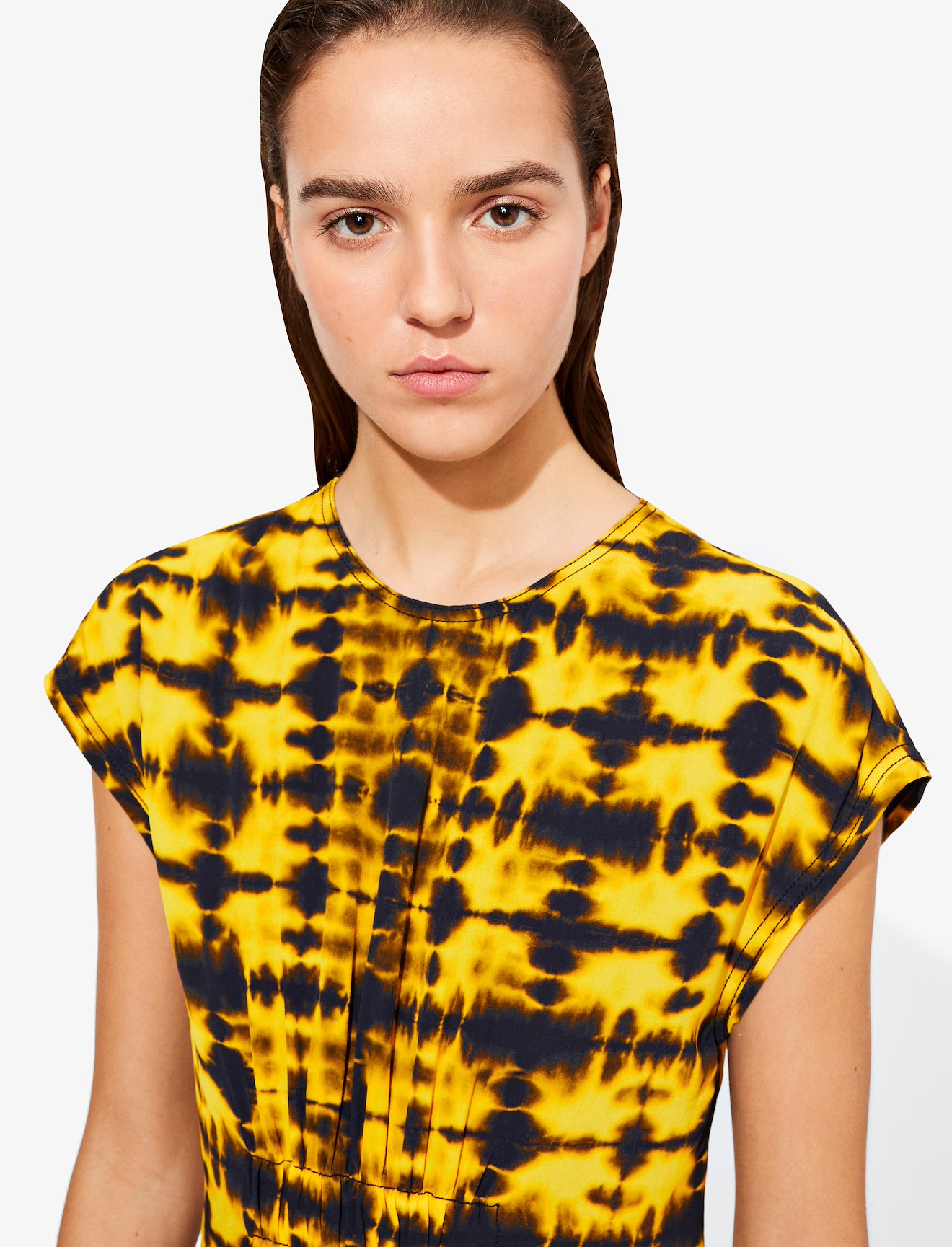 Tie Dye Short Sleeve Dress #3