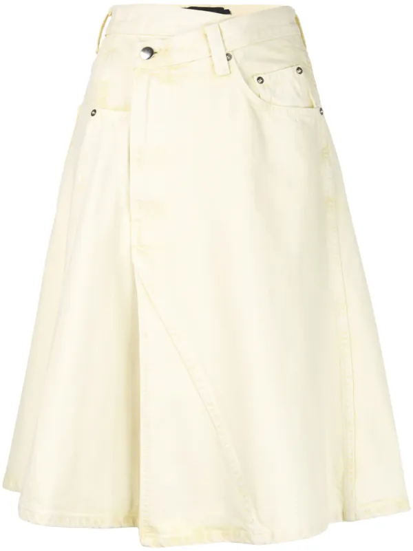 proenza schouler denim skirt