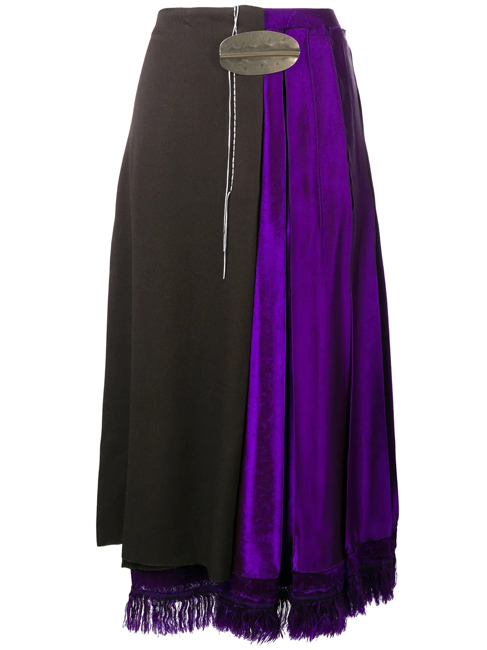 Marni asymmetric wrap front skirt | Asymmetric & Draped Skirts | Image 2
