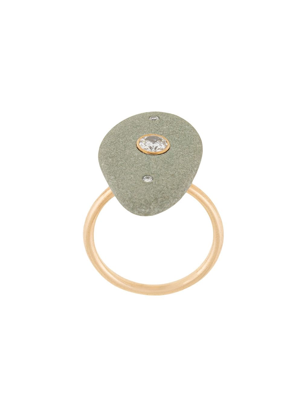 фото Cvc stones золотое кольцо aravalli с бриллиантами