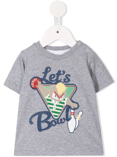 Fendi Kids Let's Bowl T-shirt