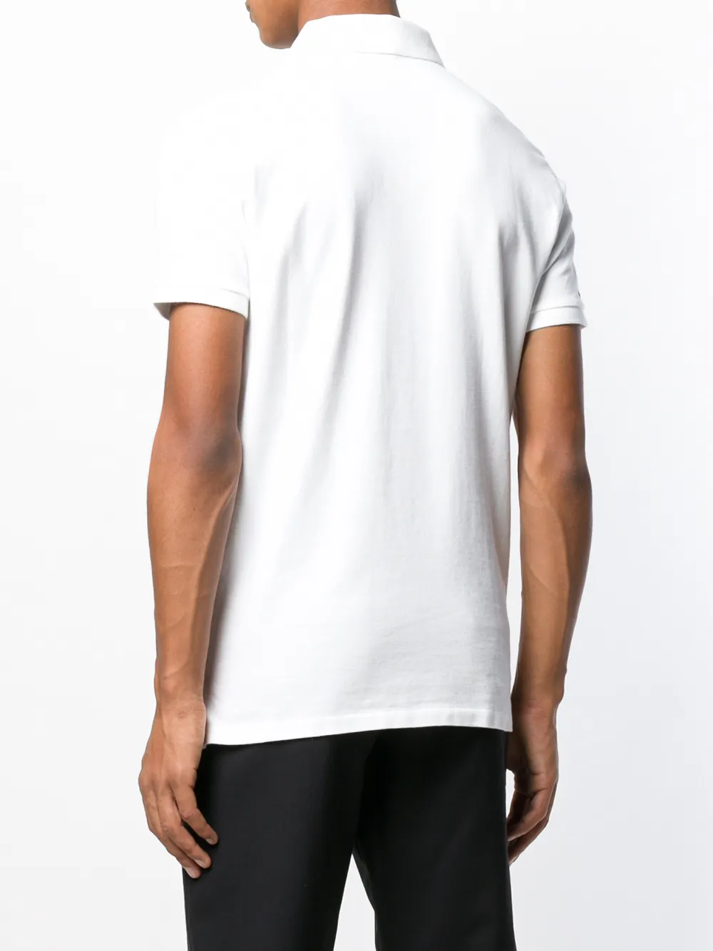 Shop Polo Ralph Lauren Contrast Logo T-shirt In White