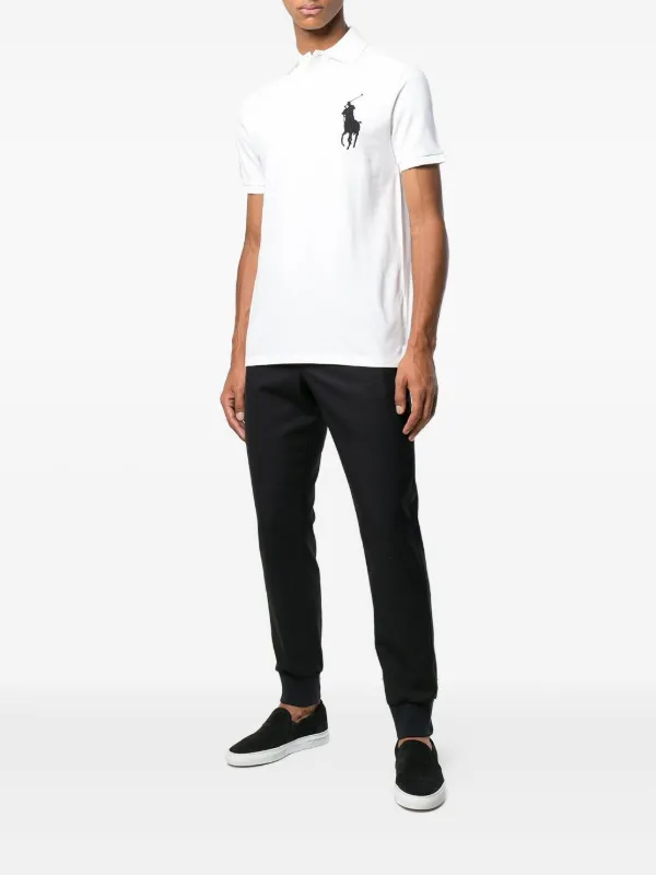 Polo Ralph Lauren contrast-logo T-shirt | White | FARFETCH