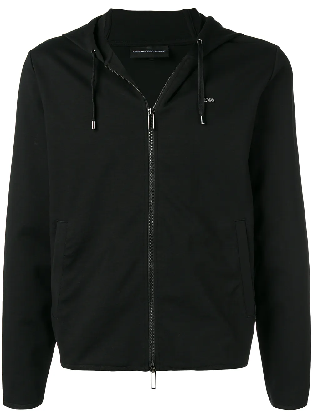 armani zip hoodie