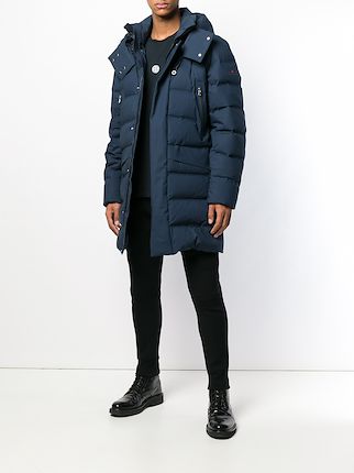 zipped padded coat展示图