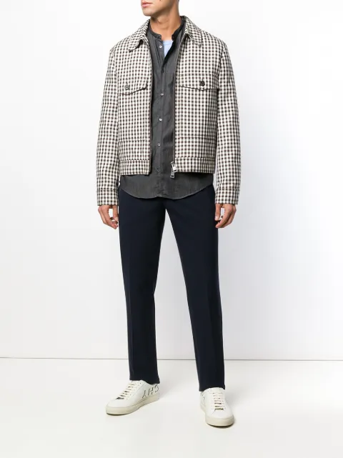 DONDUP DONDUP ROUND NECK SHIRT - BLACK