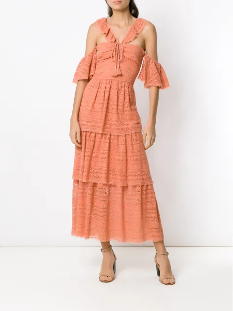 NK LONG LAYERED DRESS