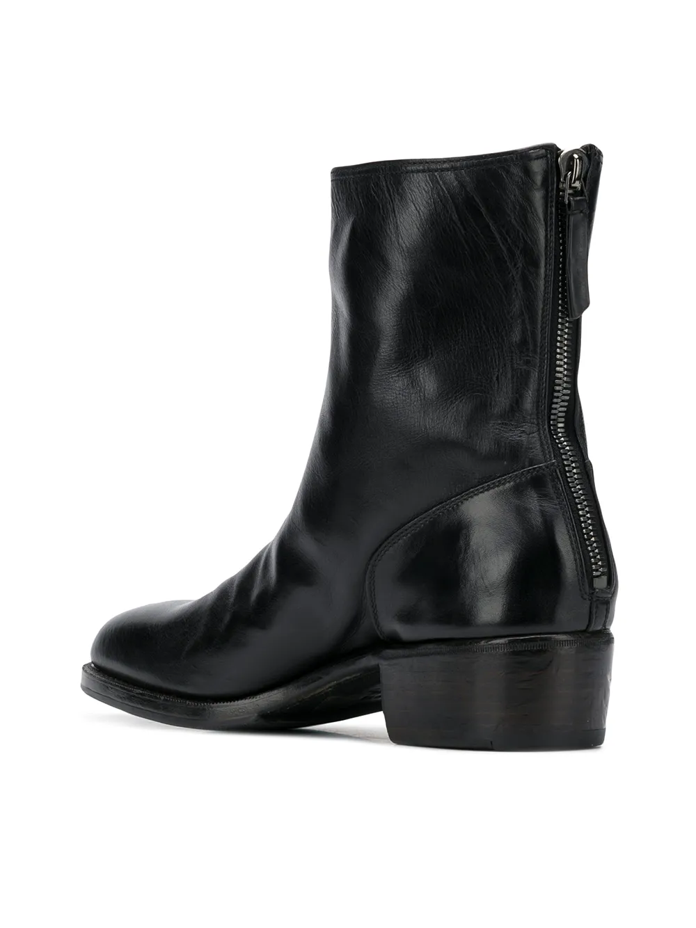Premiata low heel boots Black