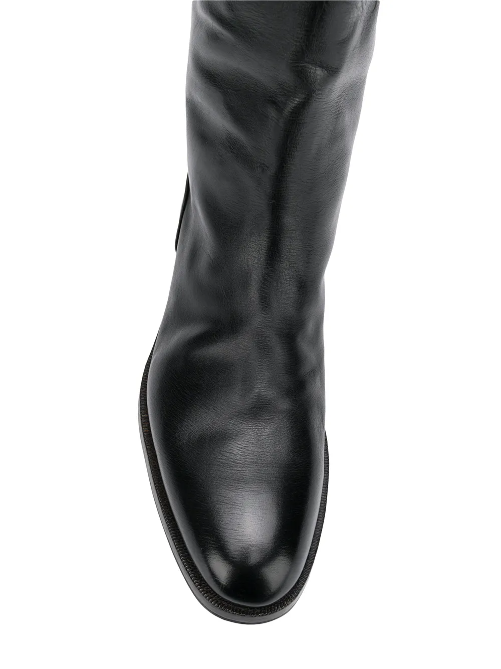 Premiata low heel boots Black