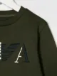 Emporio Armani Kids logo patch sweatshirt