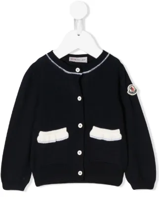 moncler kids cardigan