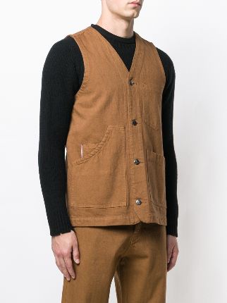 multi-pocket waistcoat展示图