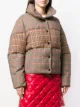 Moncler Jacke mit Karomuster