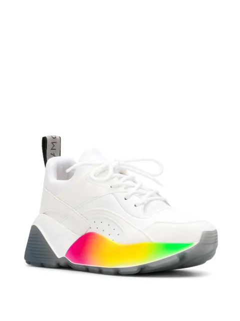 platform sneakers colorful