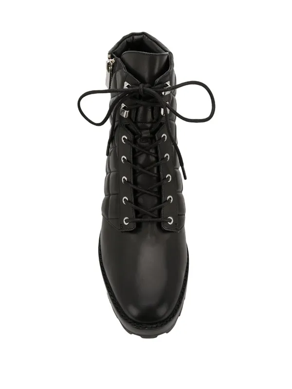 michael kors lace up boots