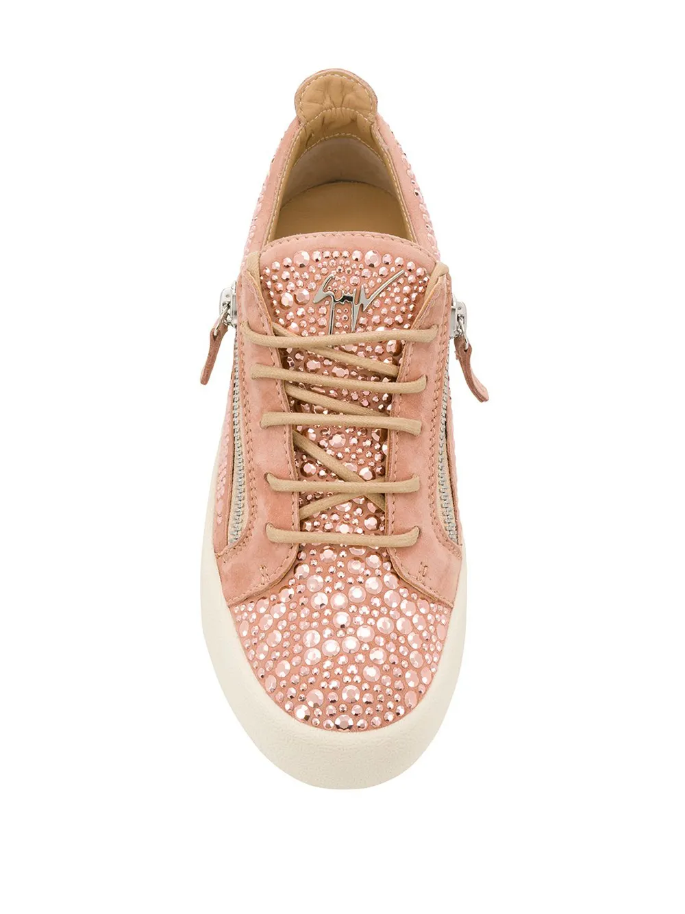 Giuseppe Zanotti Gail Crystal trainers Pink