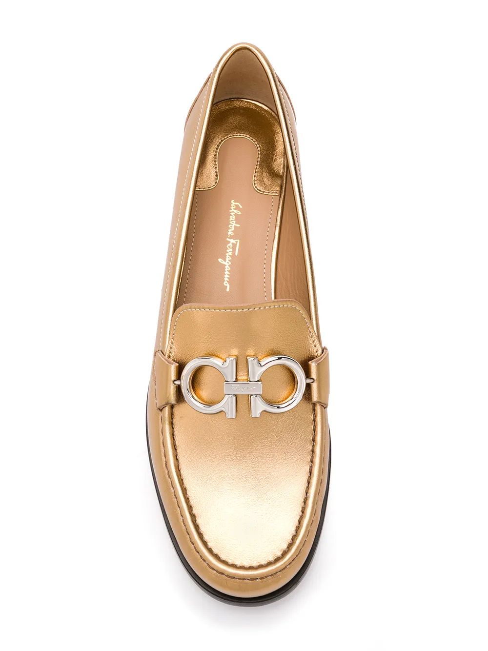 Ferragamo Gancio loafers Gold