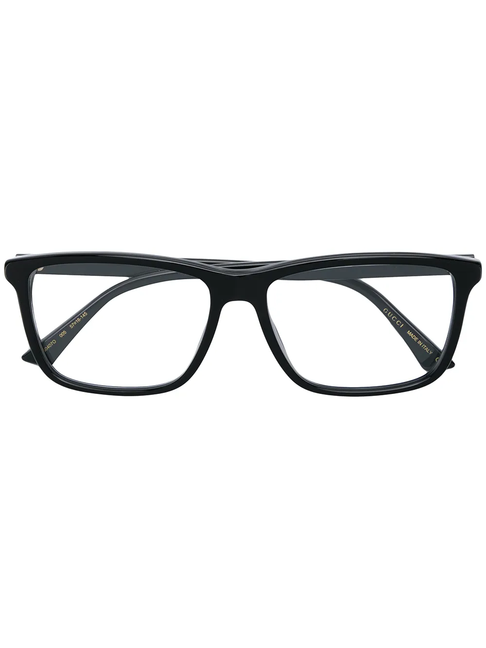 Gucci Eyewear スクエア眼鏡フレーム | ブラック | Image 1