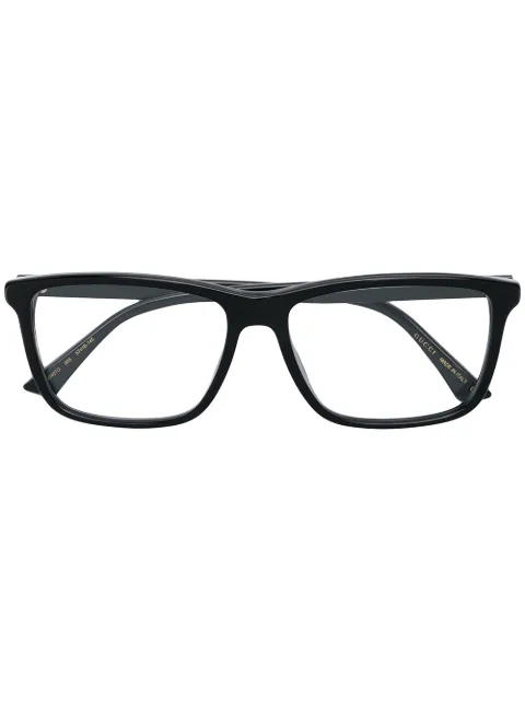 Gucci Eyewear lentes con armazón cuadrada 