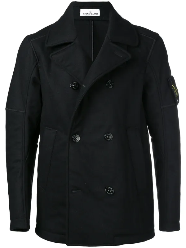 Farfetch Veste à Stone Island Boutonnière Croisée SUzqLMVpG