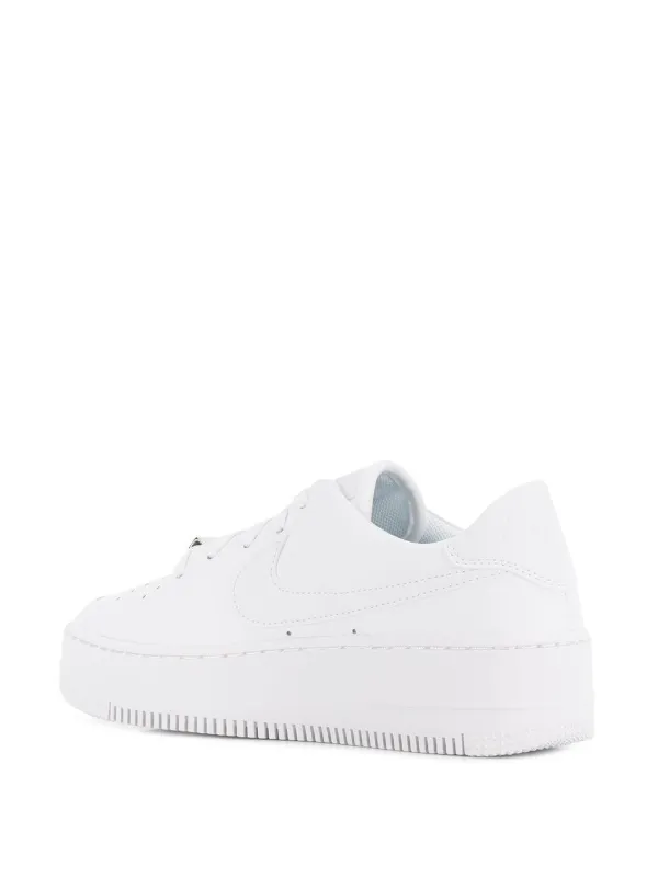 nike air force 1 sage low trainers in white