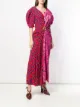 Marni asymmetric patchwork dress