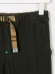 WHITE SAND KIDS TEEN belted trousers