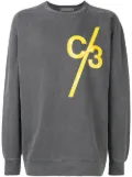 Geo C/3 sweatshirt - Grey