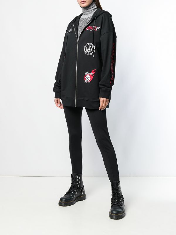 mcq zip hoodie