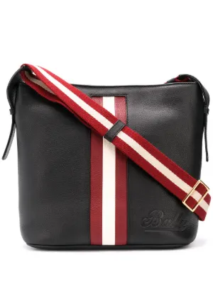 Contrasting Panel Shoulder Bag