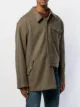 Gosha Rubchinskiy asymmetric military jacket