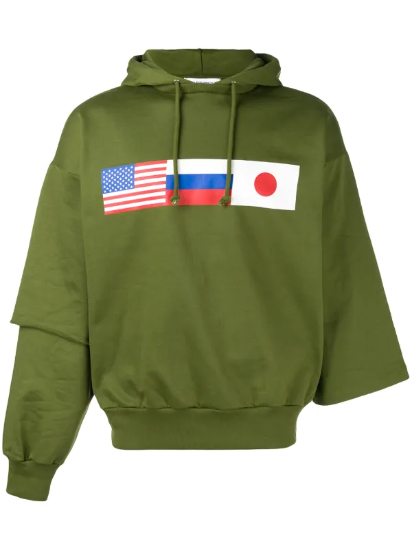 gosha rubchinskiy double sleeve sweatshirt