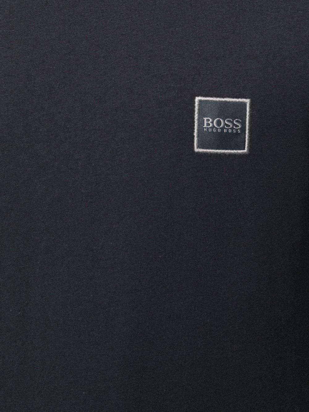фото Boss топ с заплаткой с логотипом