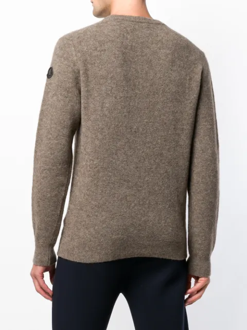 moncler crew neck jumper