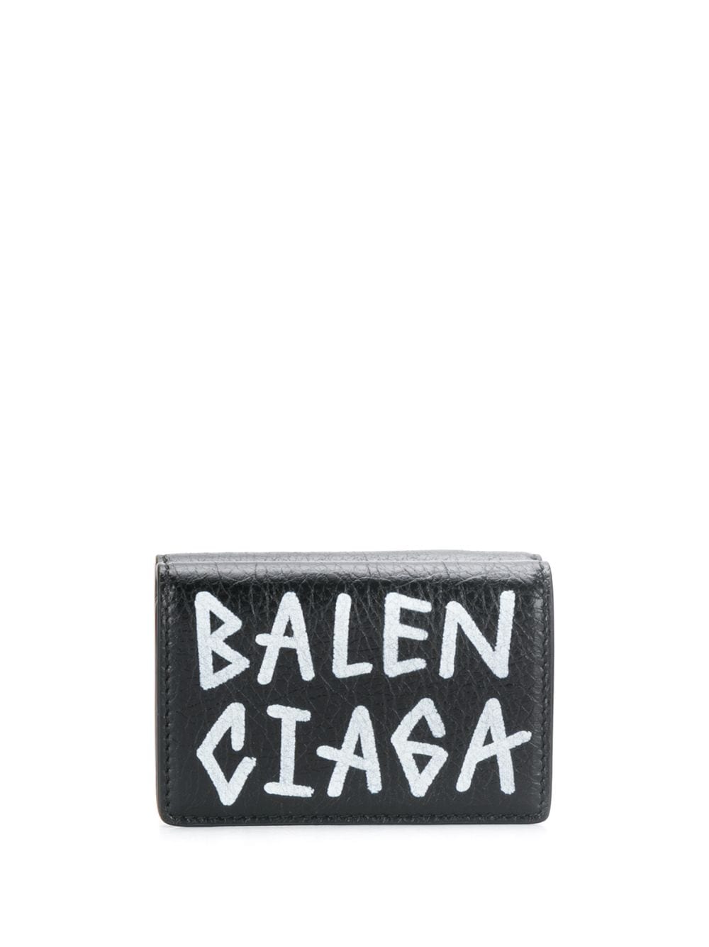 фото Balenciaga мини-кошелек carry с принтом граффити
