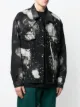 Balenciaga Veste en Denim à Taches de Peinture
