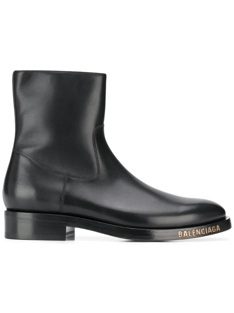 Balenciaga ботинки на каблуке
