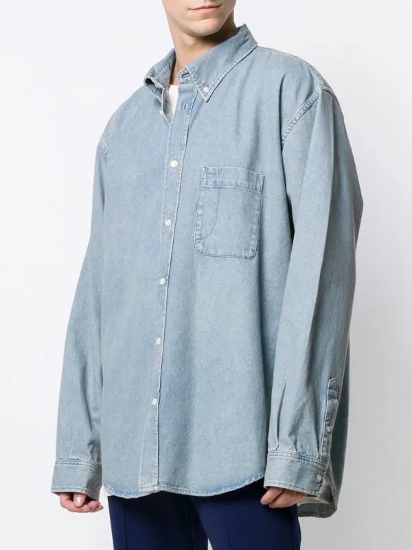 balenciaga denim shirts 43