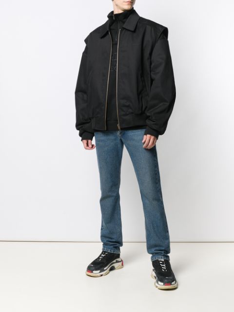 balenciaga twinset blouson