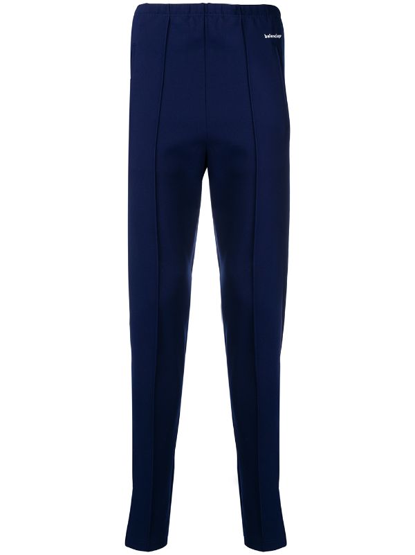 balenciaga pants womens blue