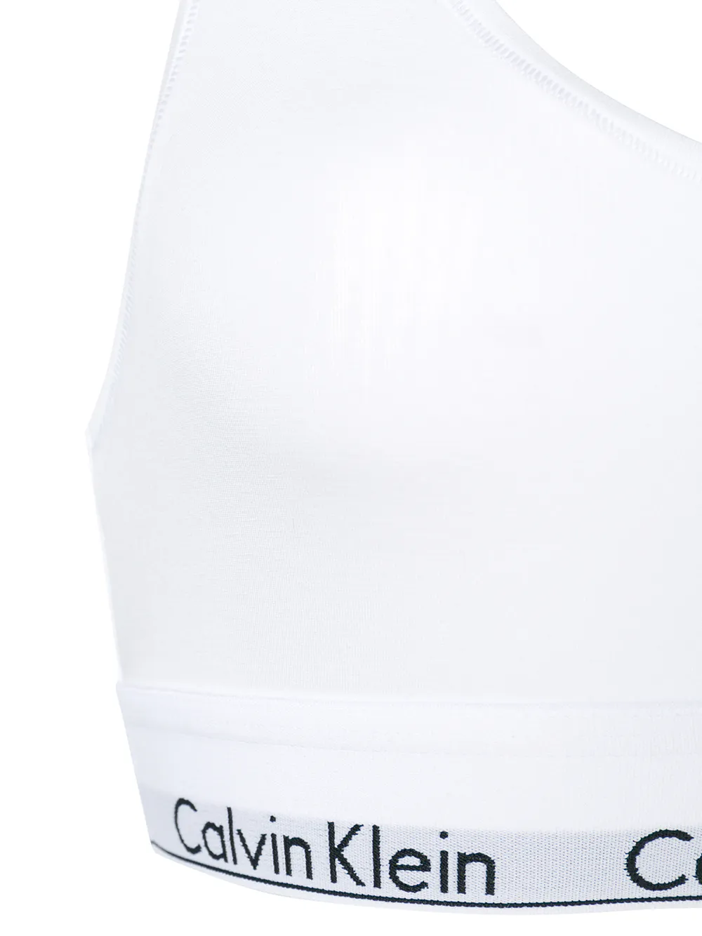 Calvin Klein Bh met logoband Wit