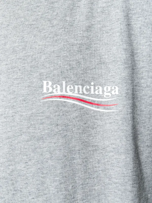 balenciaga tee grey