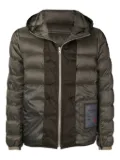 Ten C hooded padded jacket - Green