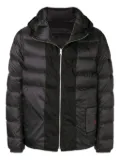 Ten C padded hooded jacket - Black