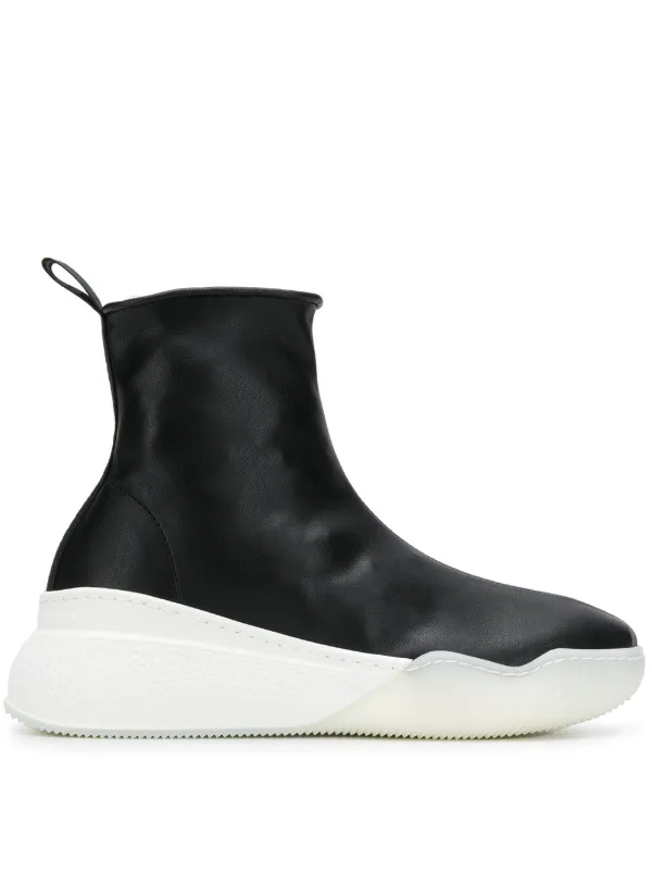 platform sock sneakers