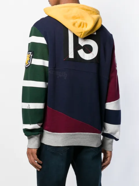 ralph lauren patchwork hoodie