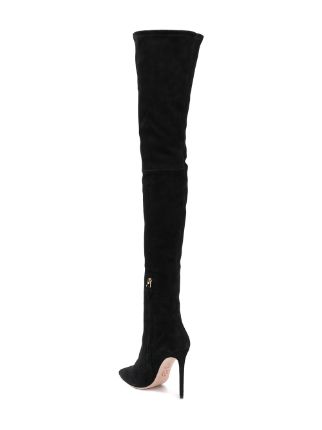 Lama thigh-high boots展示图