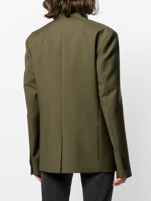 N°21 Nº21 Double-Breasted Blazer - Green